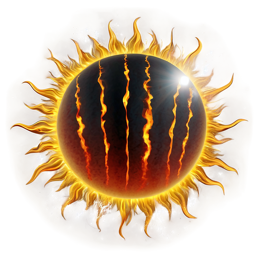 Hot Sun Transparent Png 05252024 PNG