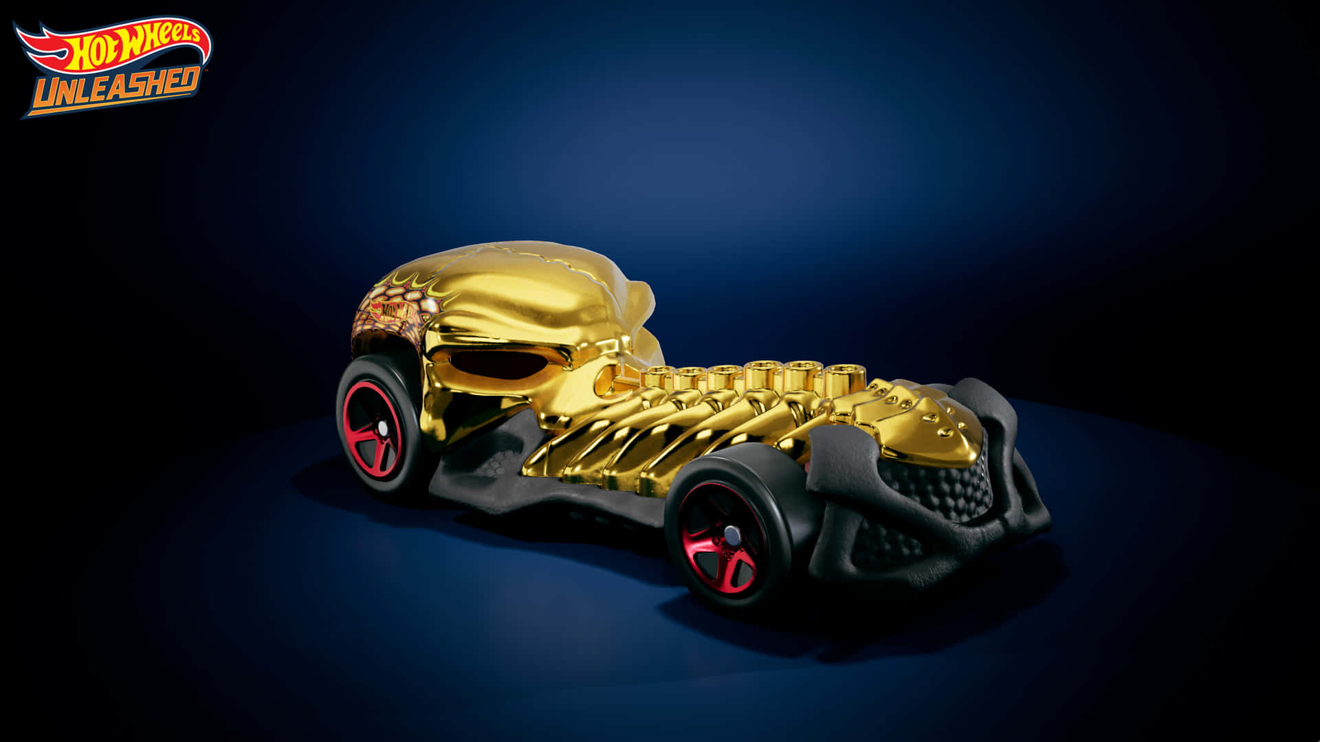 Hot Wheels - Skeleton - Gold