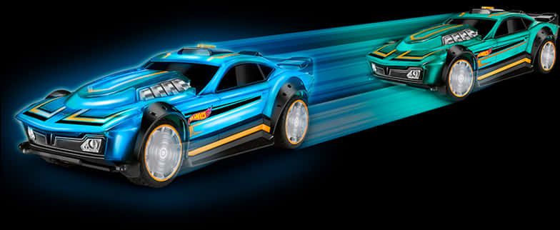 Hot Wheels Electric Racing Cars PNG