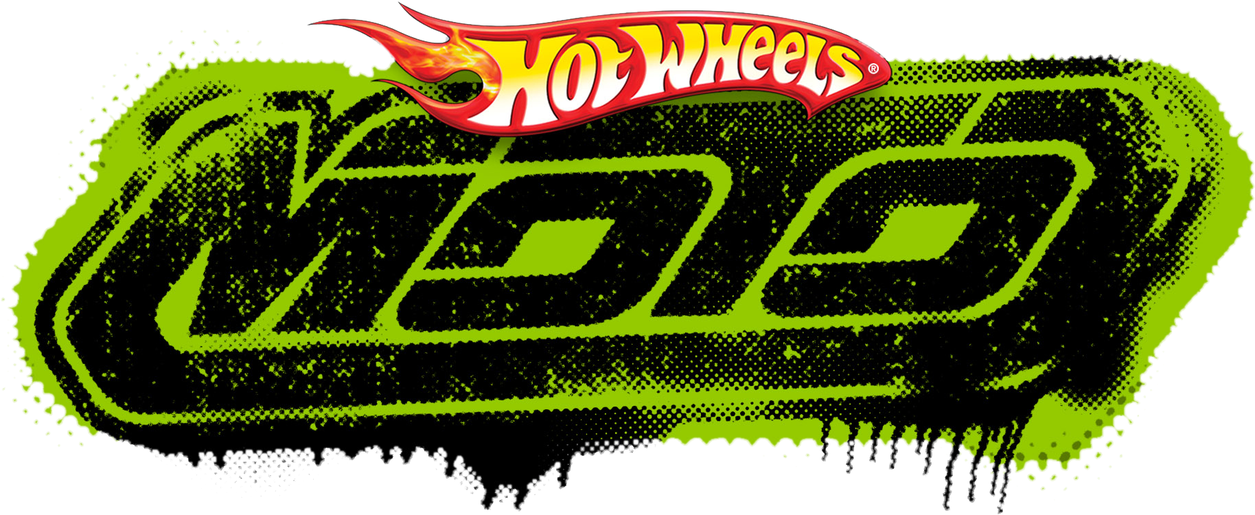 Hot Wheels Flaming Logo PNG
