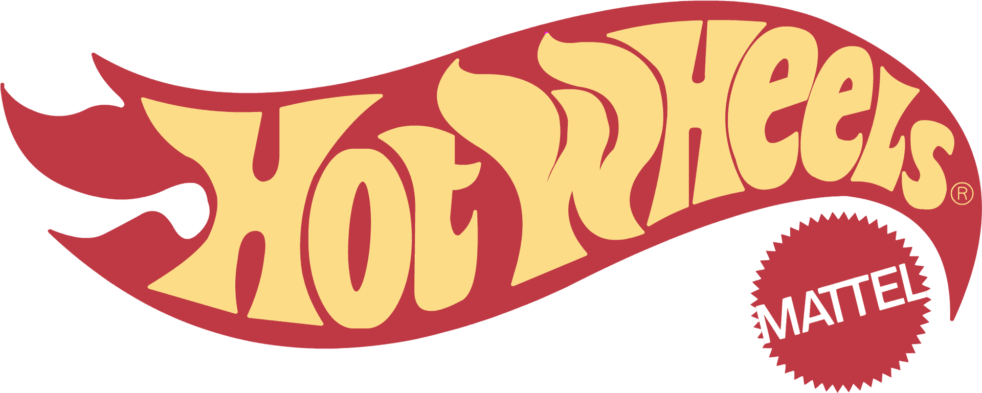 Hot Wheels Logowith Mattel Seal.png PNG