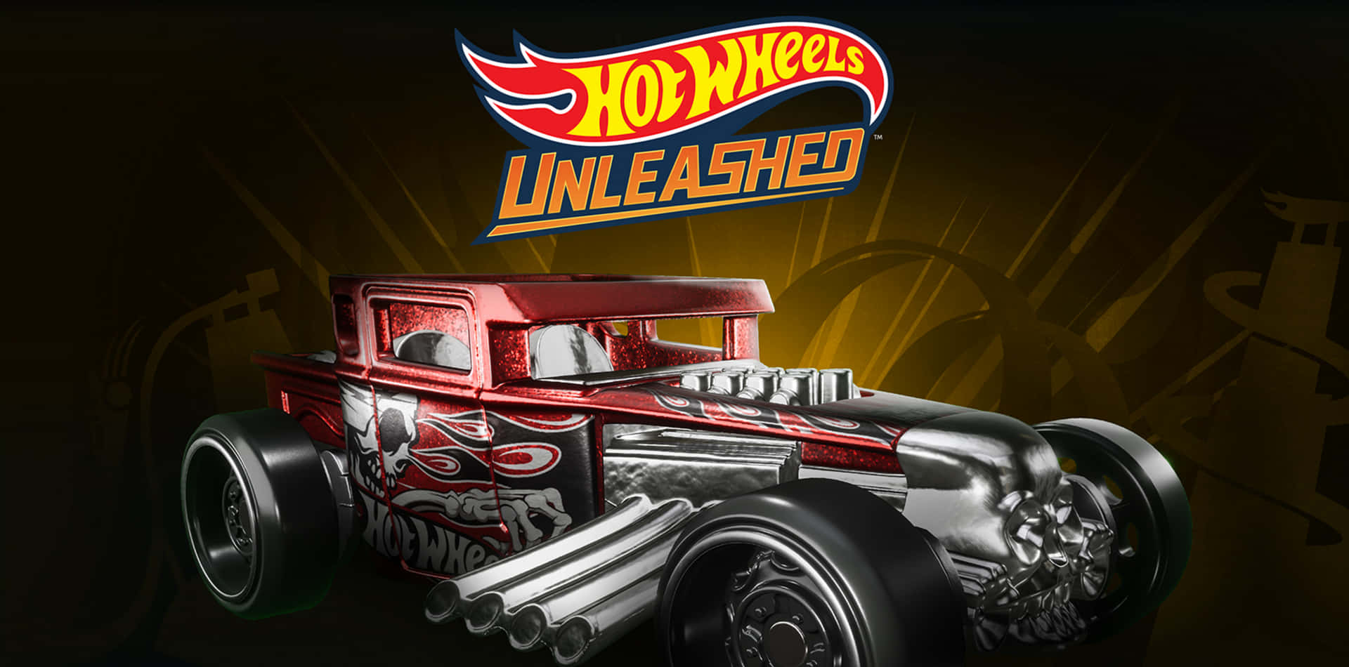 Hot Wheels Unleashed - A Red And Black Car
