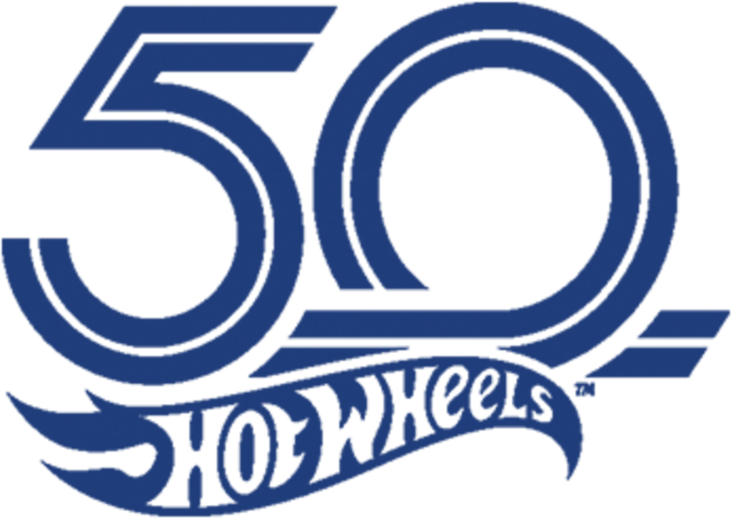 Hot Wheels50th Anniversary Logo PNG