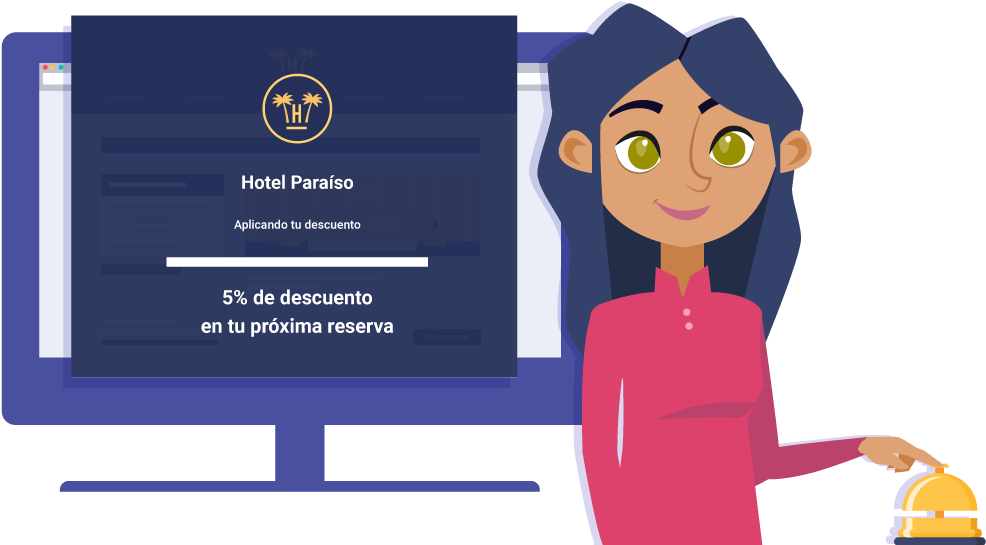 Hotel Discount Animation PNG