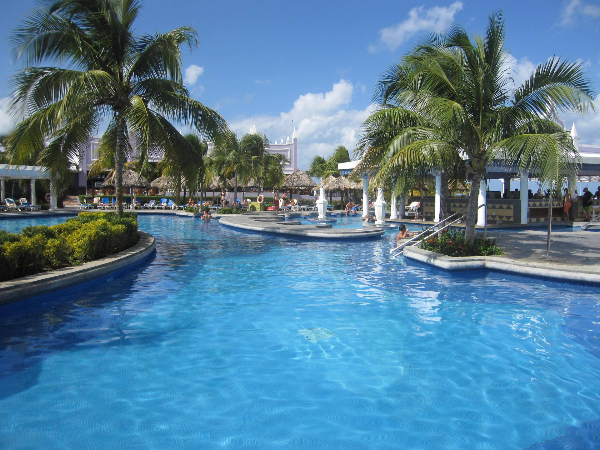 Piscinadel Hotel Riu Montego Bay Fondo de pantalla