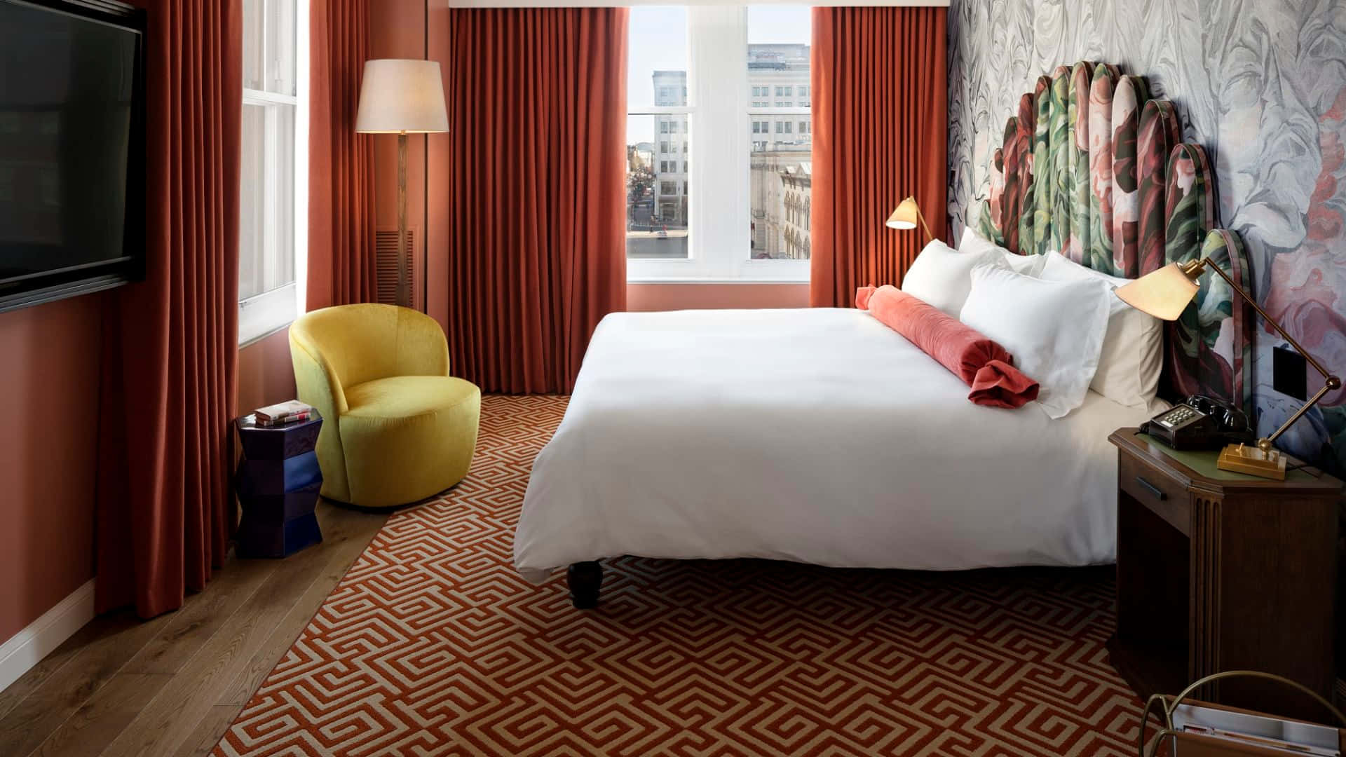Luxury Hotel Room with Modern Decor