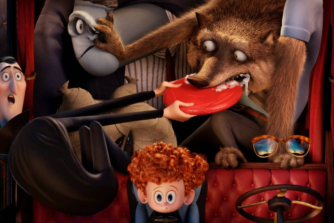 Hotel Transylvania 2 Characters In A Carriage Wallpaper