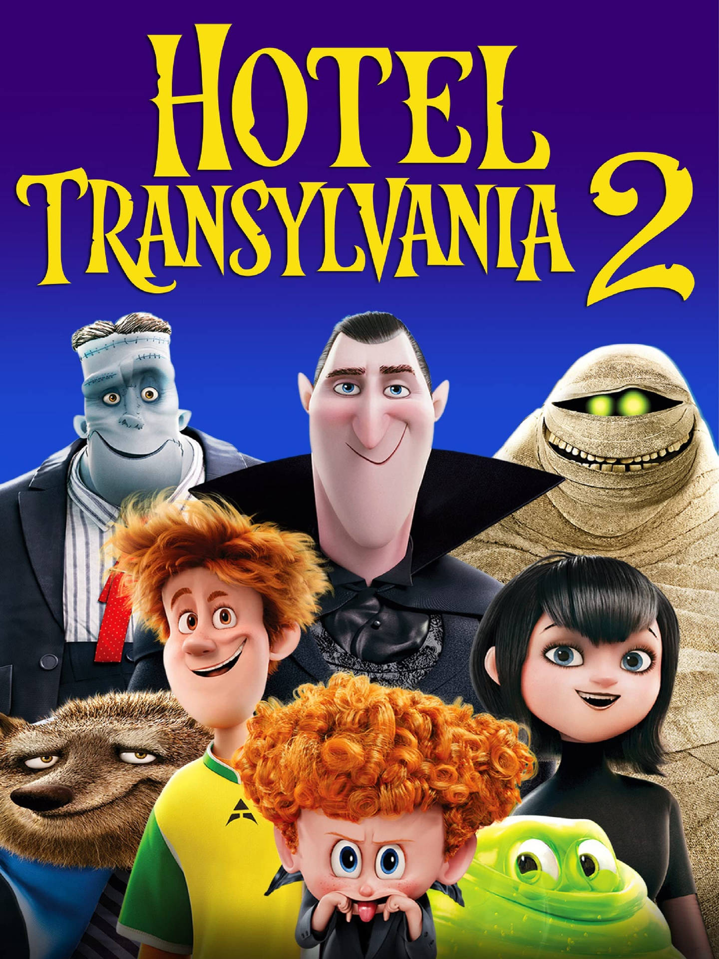 Hotel Transylvania 2 Movie Poster Wallpaper