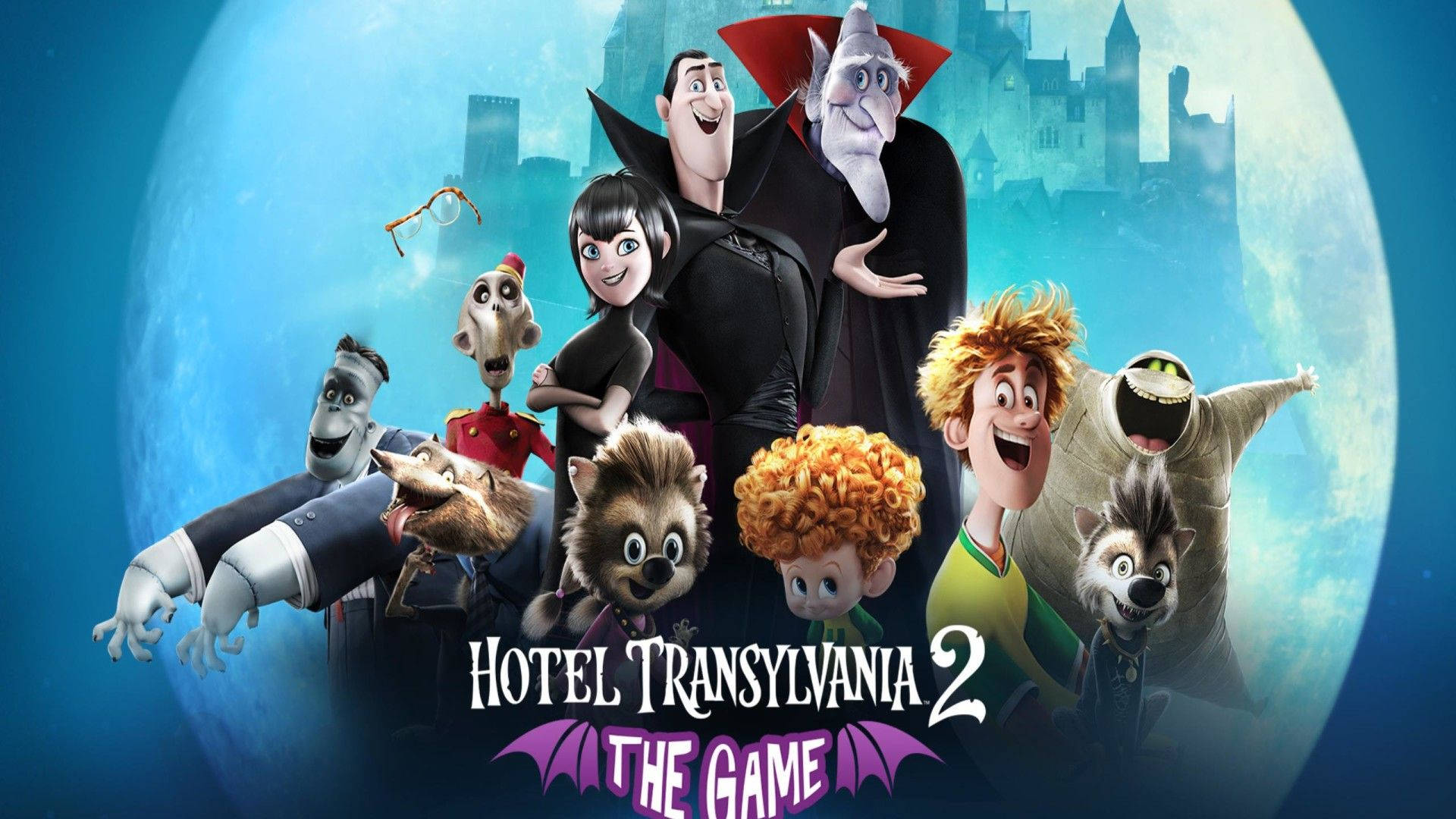 Hotel Transylvania 2: Spelets Affisch Wallpaper