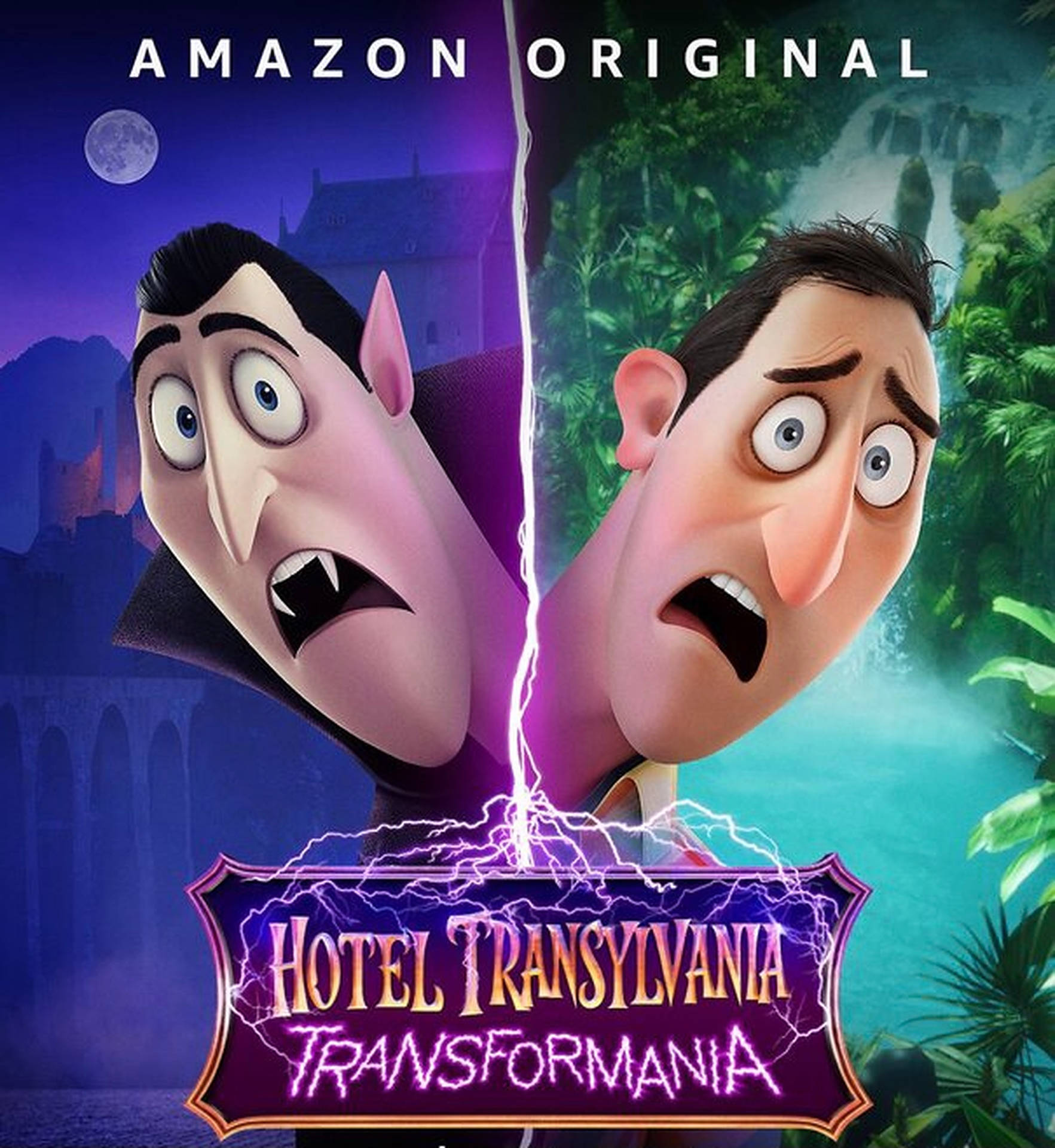 Hotel Transylvania Transformania Dracula Movie Poster Wallpaper