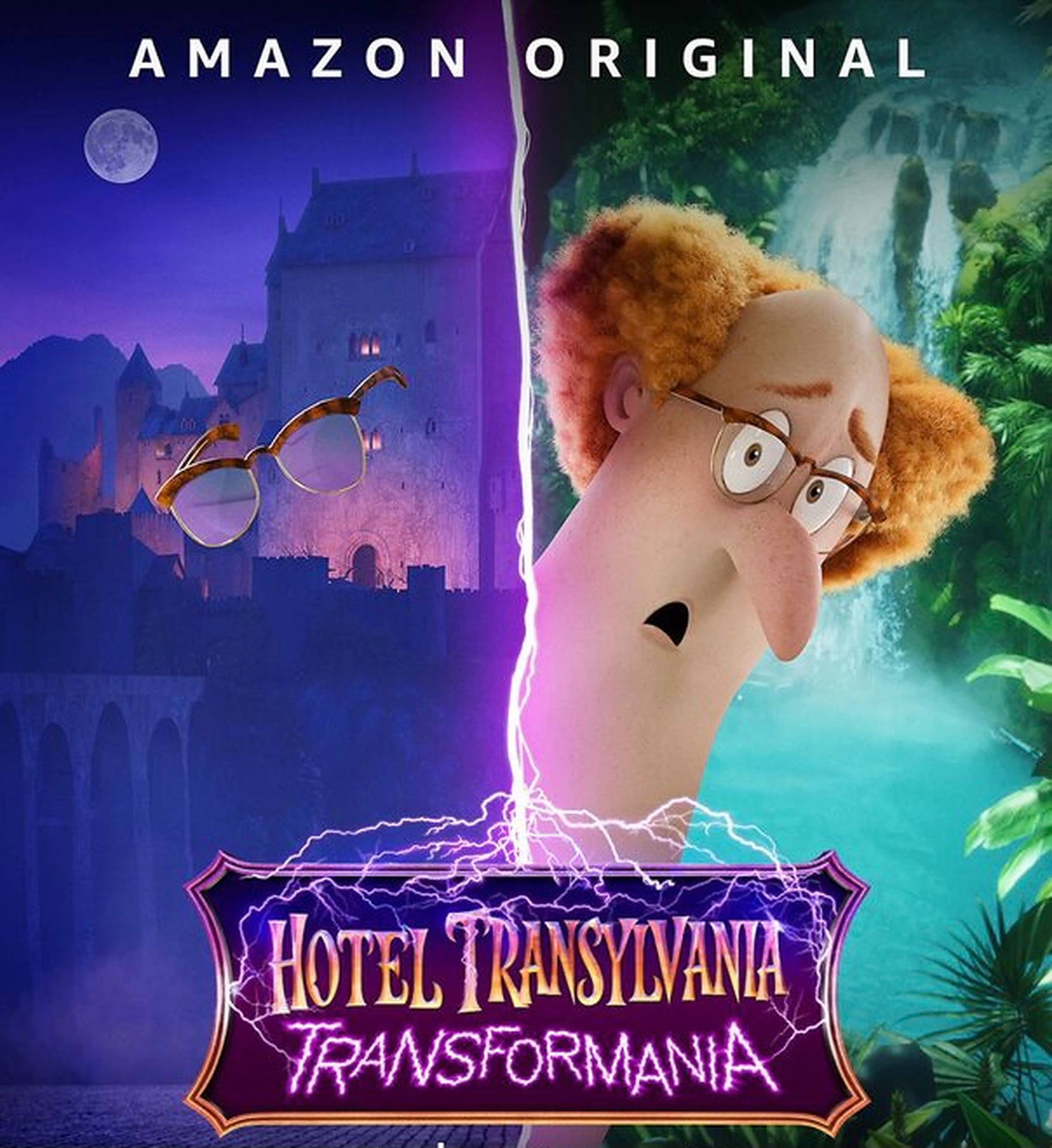 Hotel Transylvania Transformania Griffin Movie Poster Wallpaper