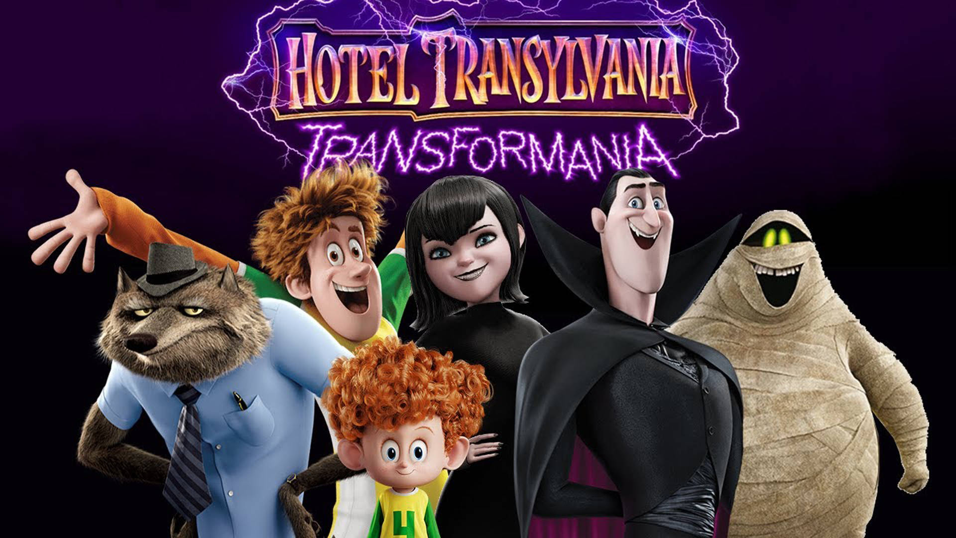 Hoteltransylvania: Transformania Filmaffisch. Wallpaper