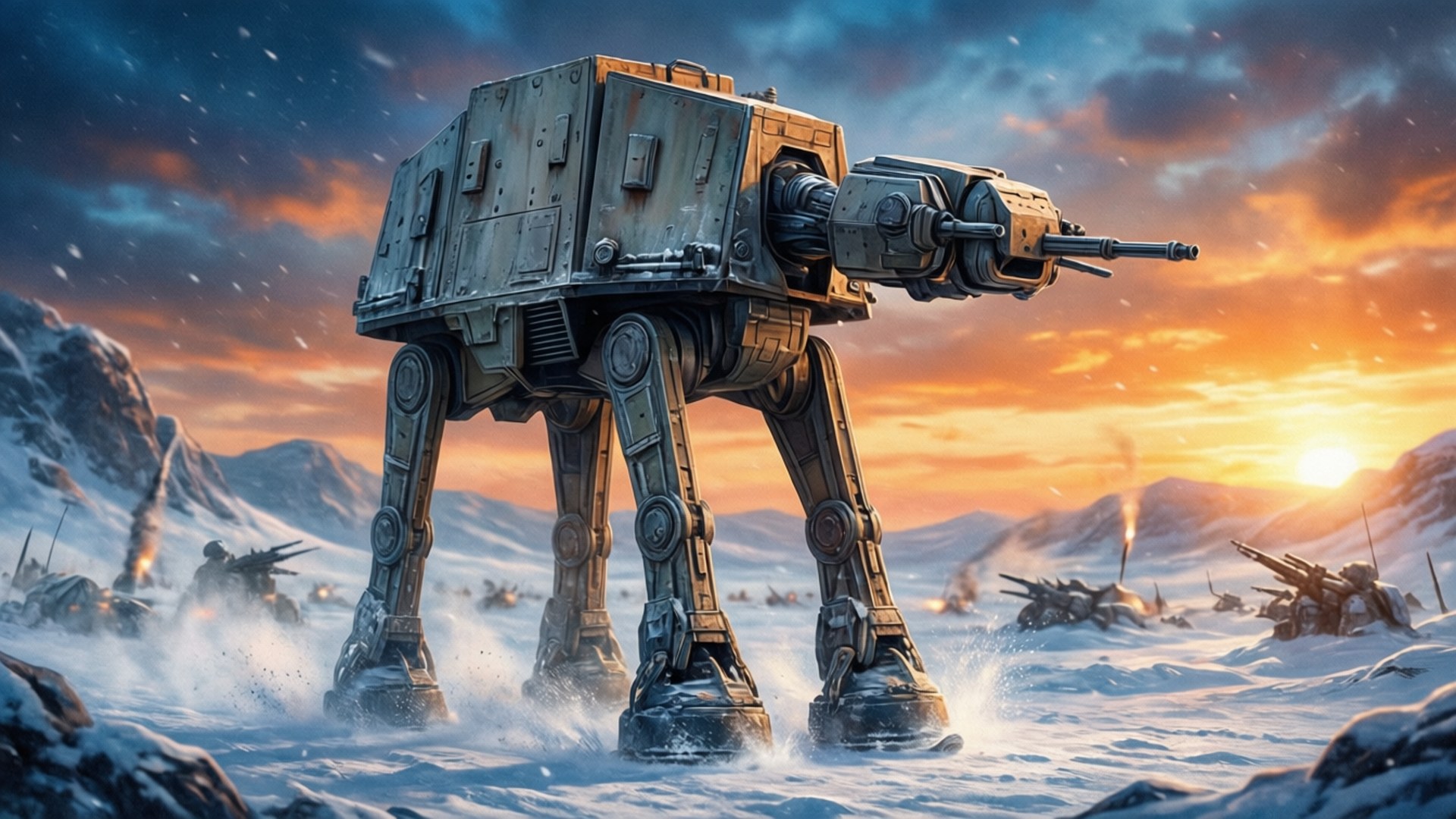 Hoth Sunset March Achtergronden