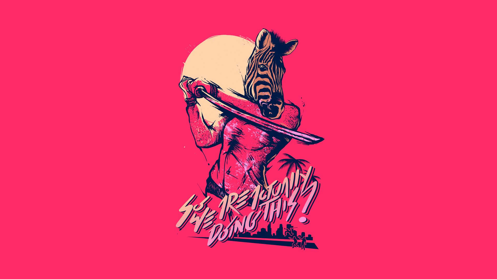 Intense action in the world of Hotline Miami