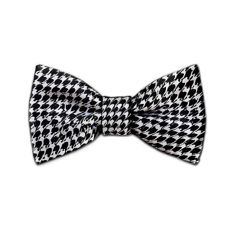 Houndstooth Bow Tie Png Oqc88 PNG