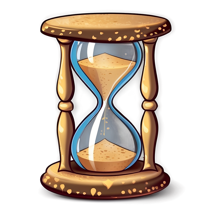 Hourglass In Sandstorm Png 05232024 PNG