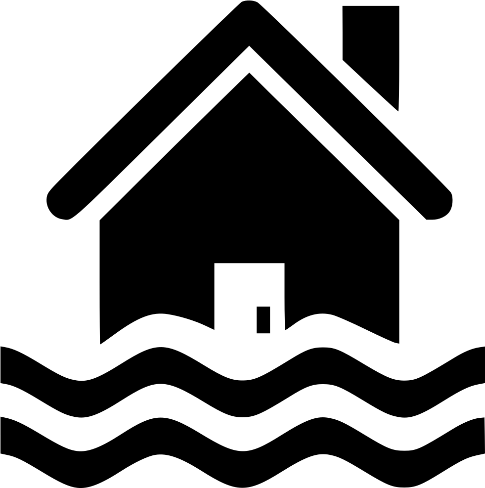 House Flood Icon PNG