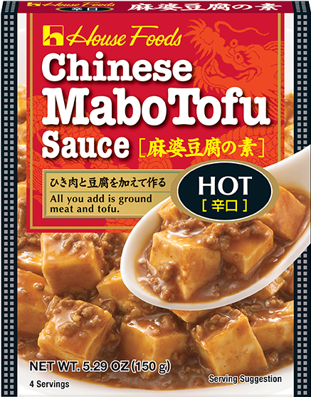 House Foods Chinese Mabo Tofu Sauce Package PNG