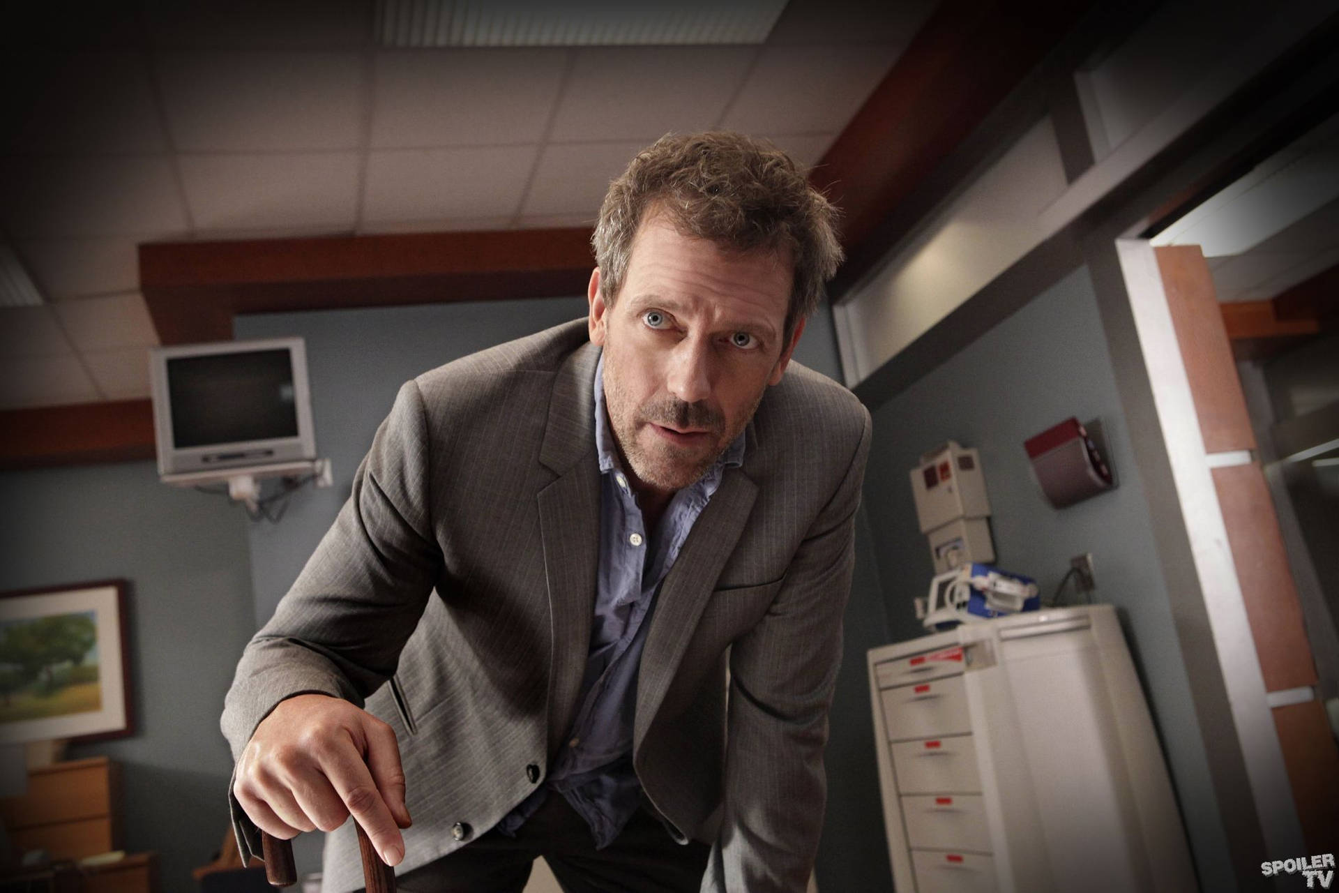 Doctor Gregory House in Deep Analysis Wallpaper