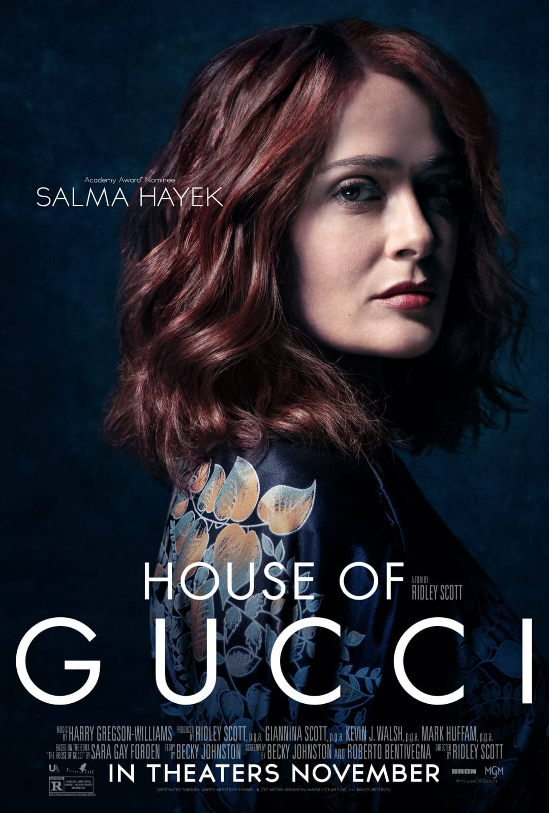 House Of Gucci Salma Hayek Wallpaper
