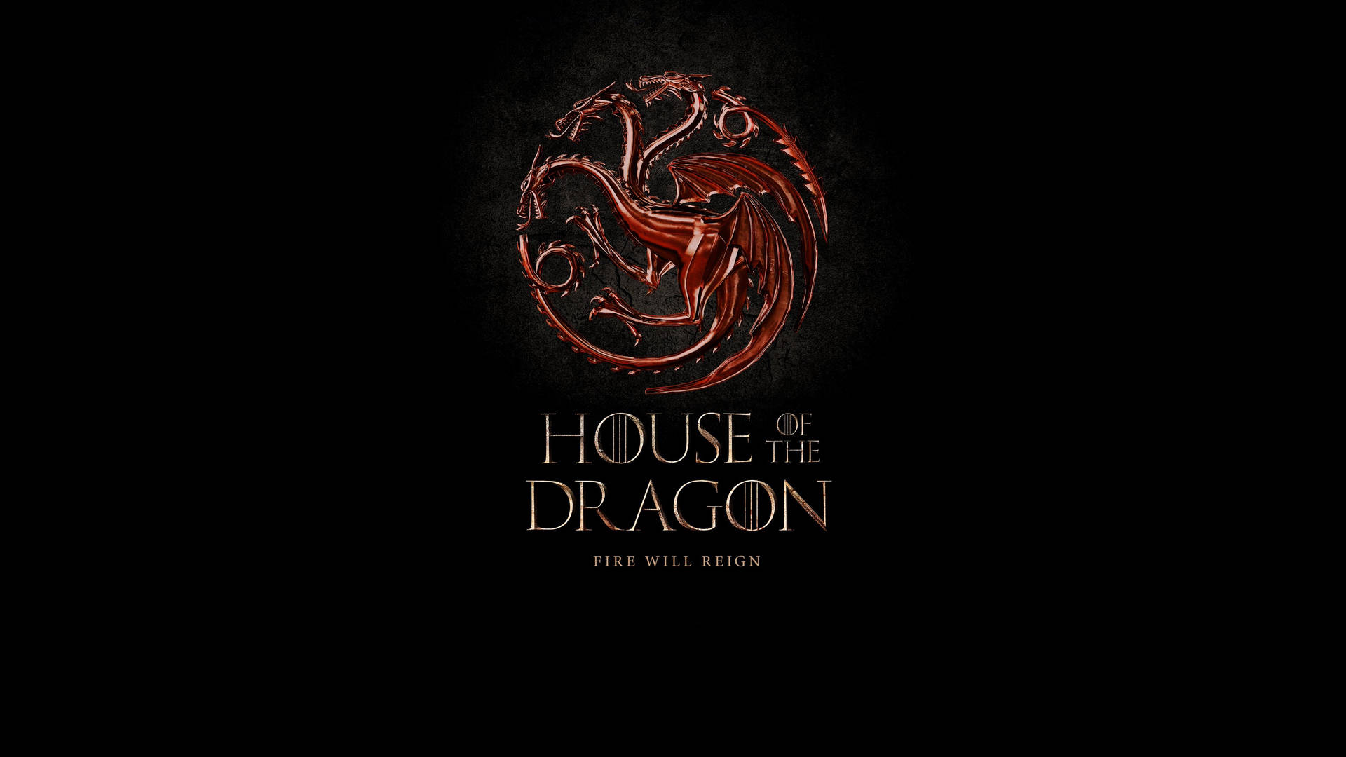 House Of The Dragon Series-logoet Wallpaper