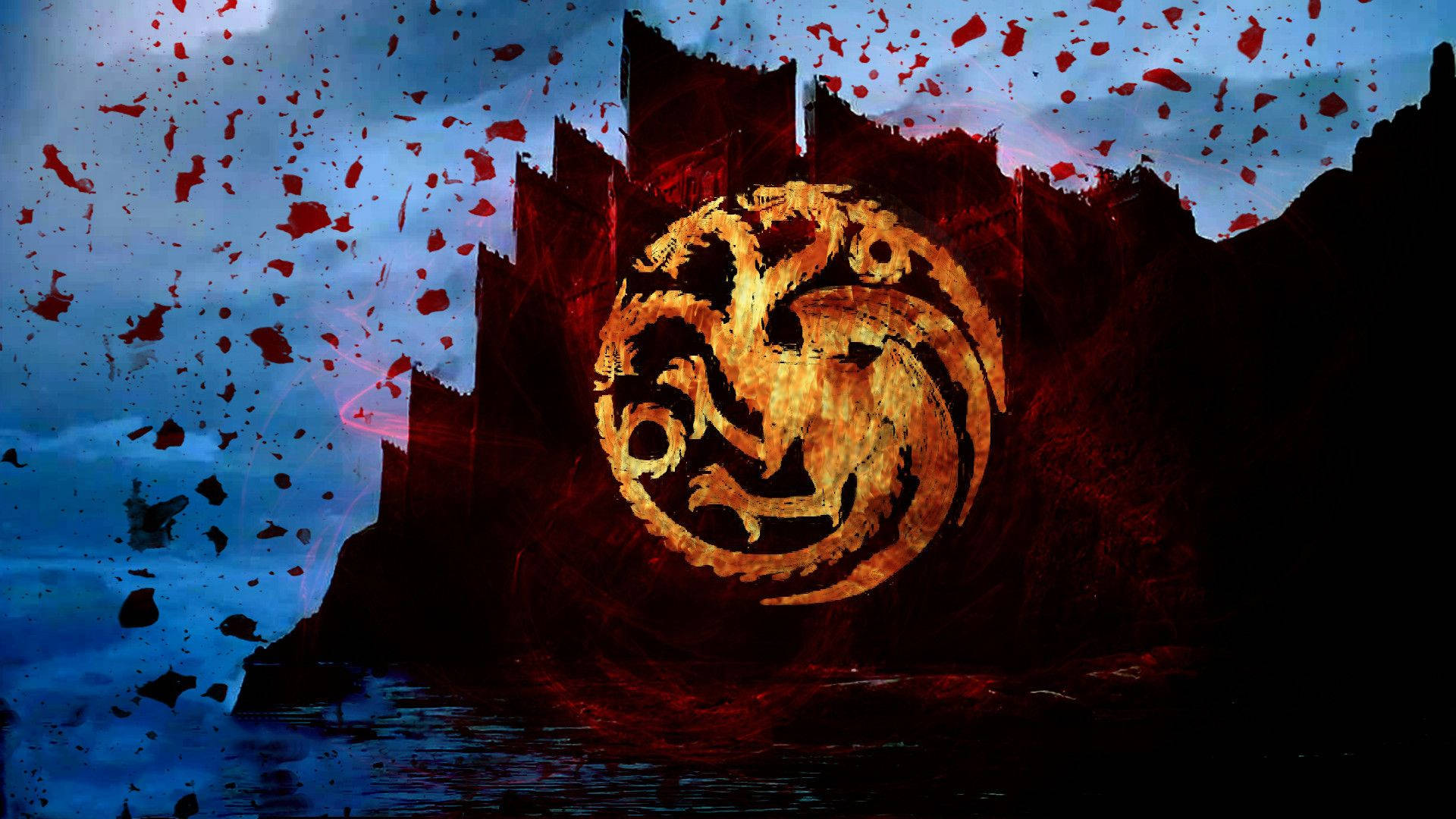 House Targaryen Dragonstone Art Wallpaper