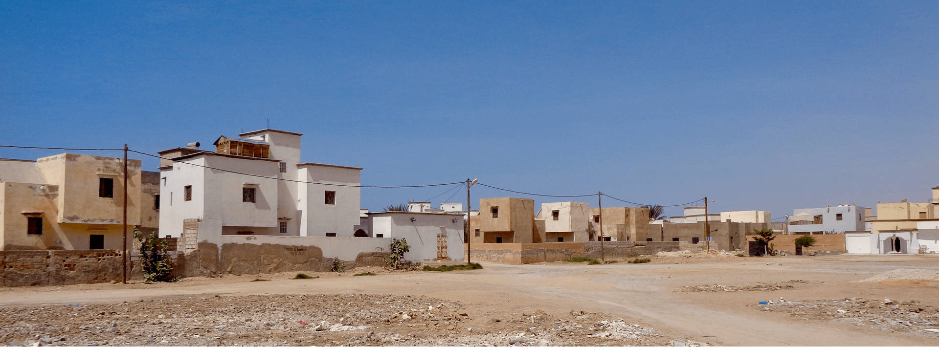 Houses In Nouakchott, Mauritania Wallpaper