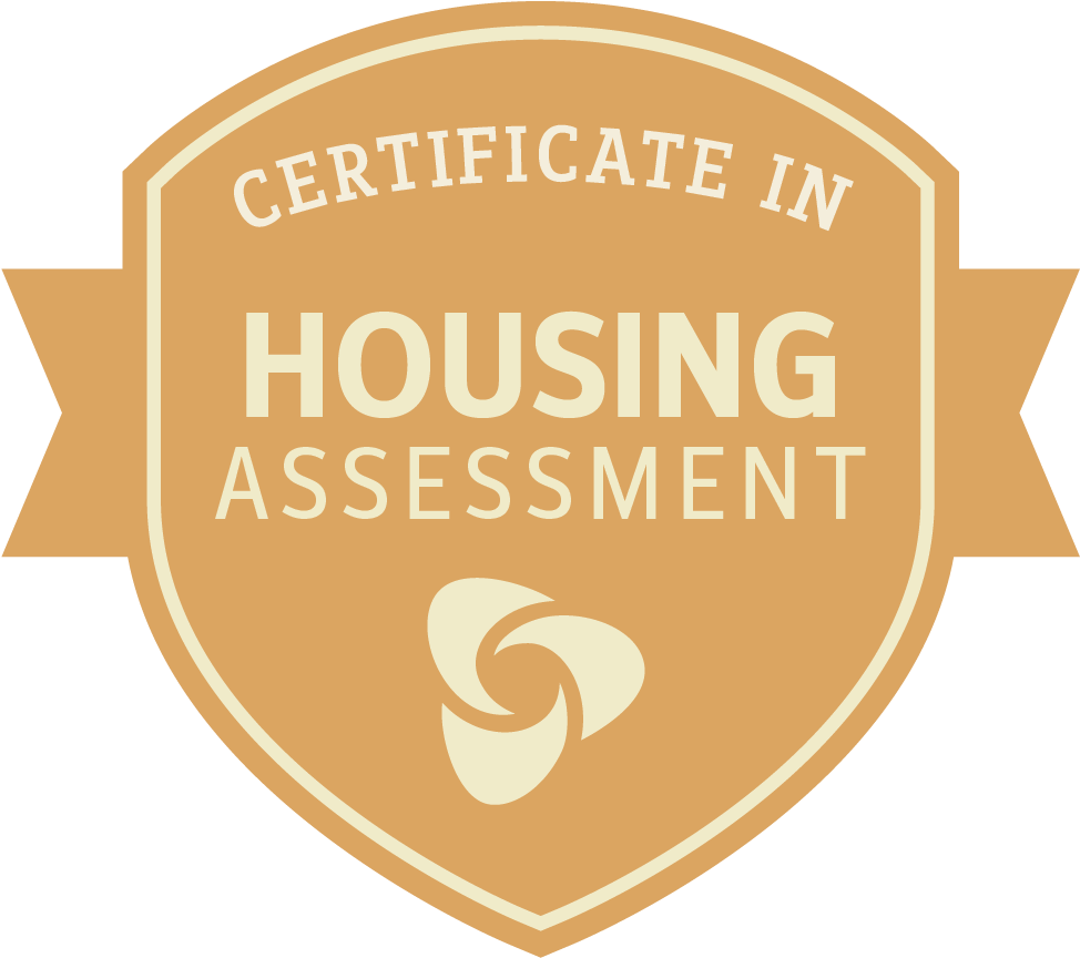 Housing Assessment Certificate Emblem PNG