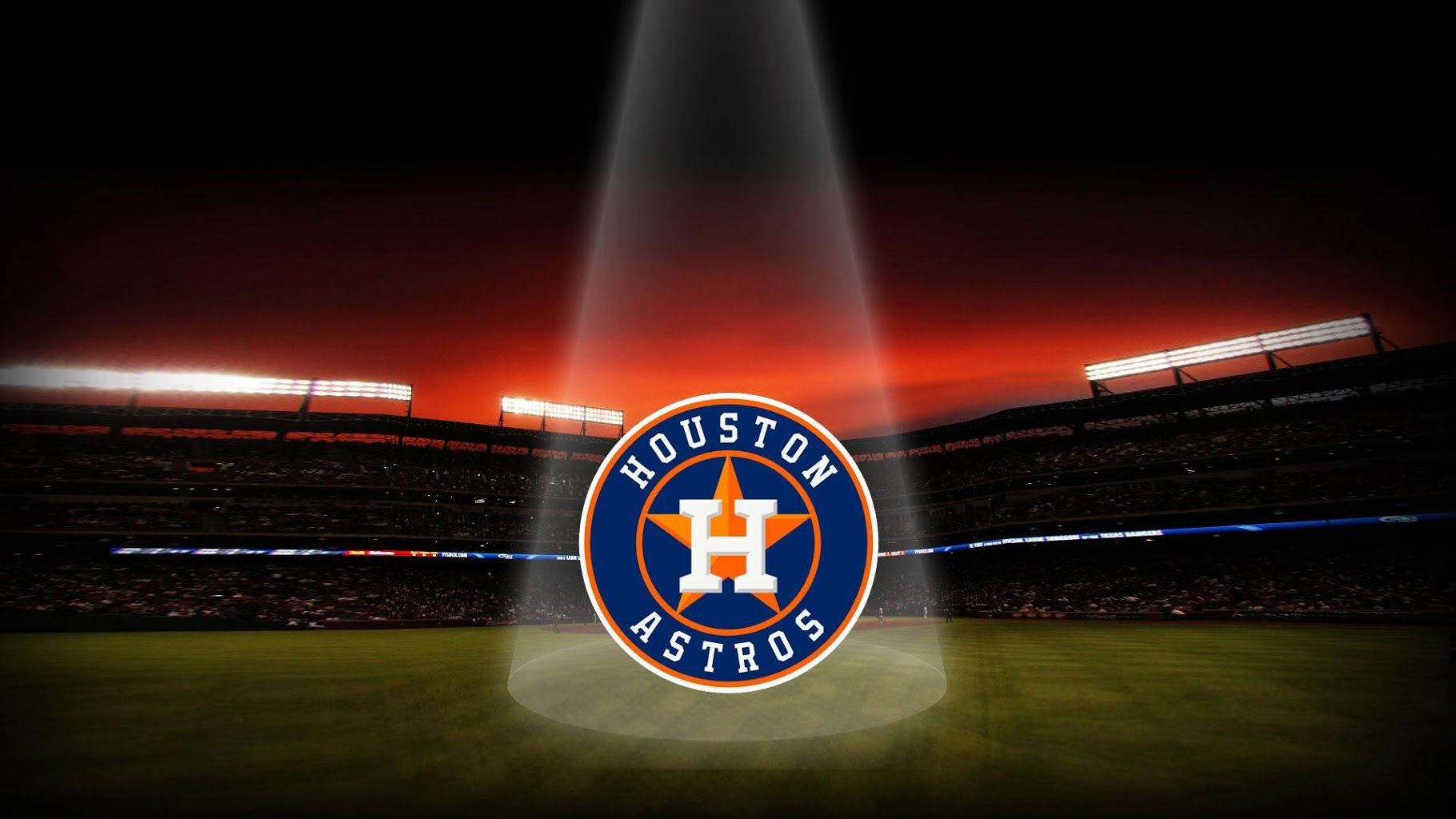 Houston Astros Digitally Rendered Logo Wallpaper