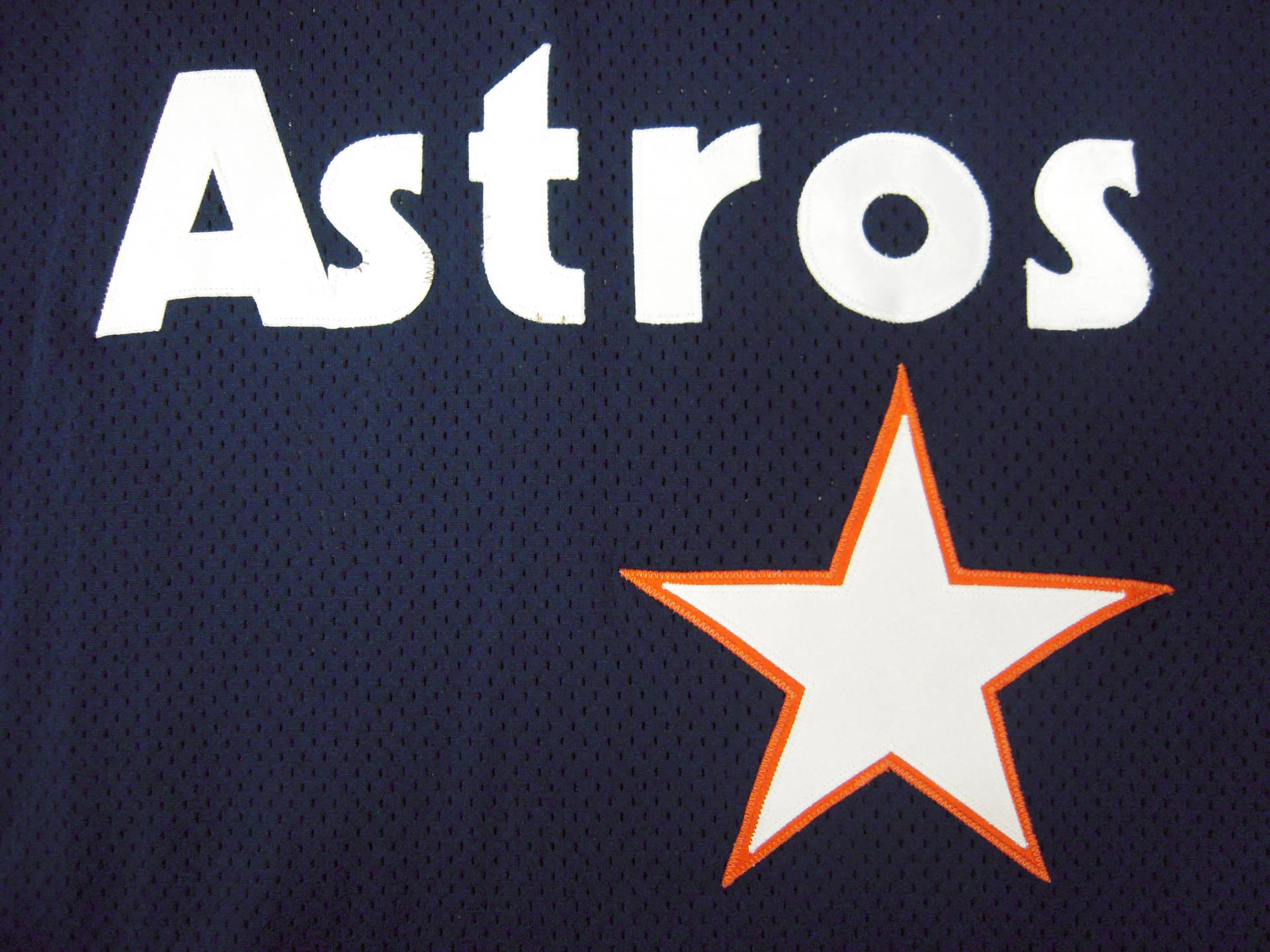 Houston Astros Vintage Jersey Wallpaper