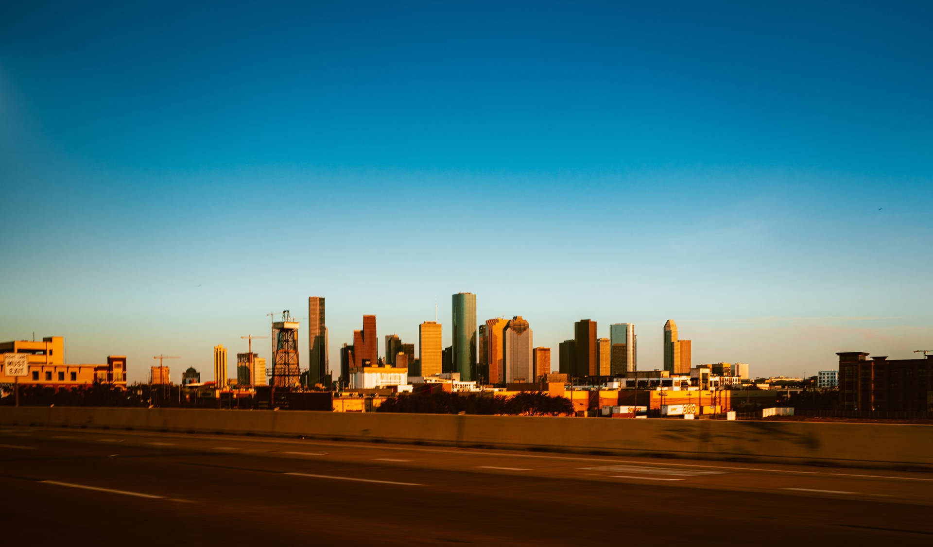 Houston City Skyline Wallpaper