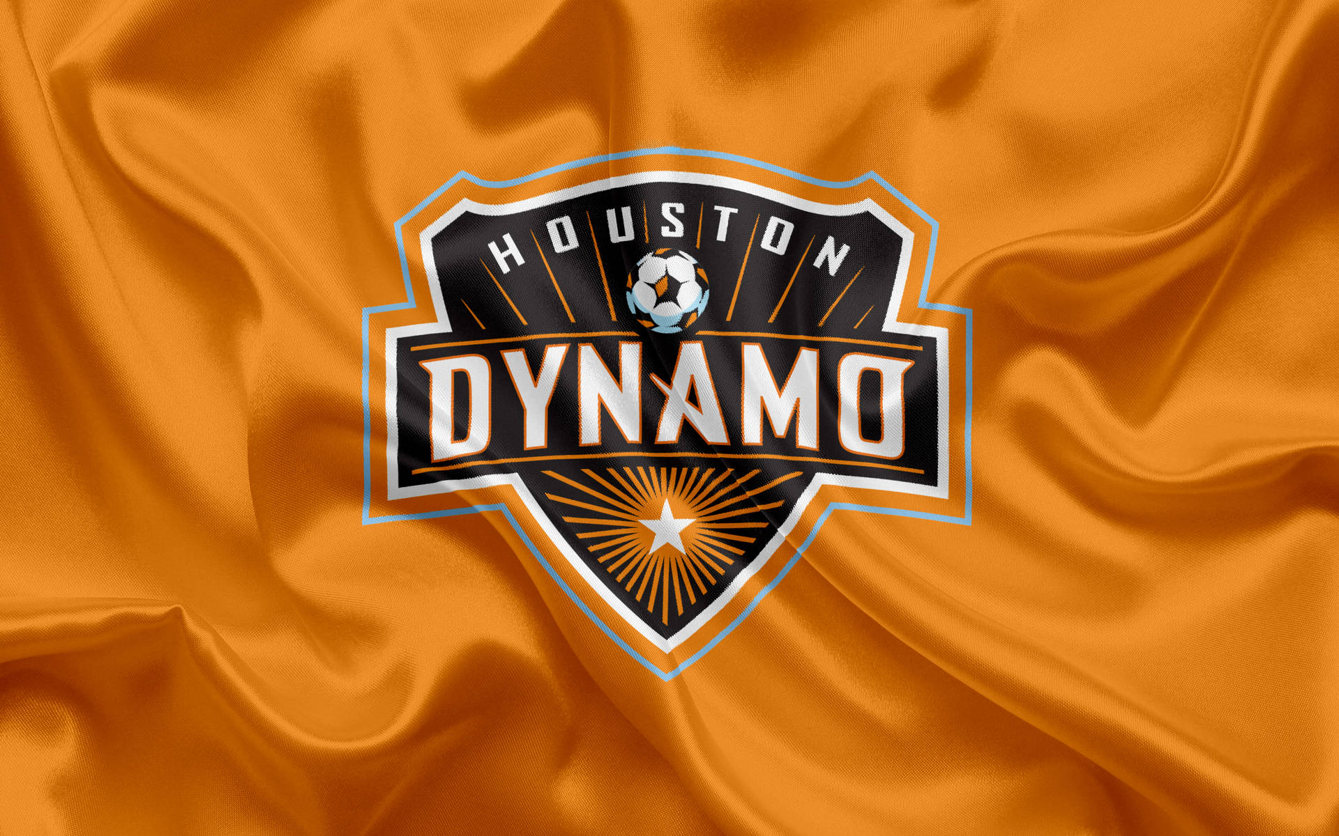 Houston Dynamo Crumpled Flag Wallpaper