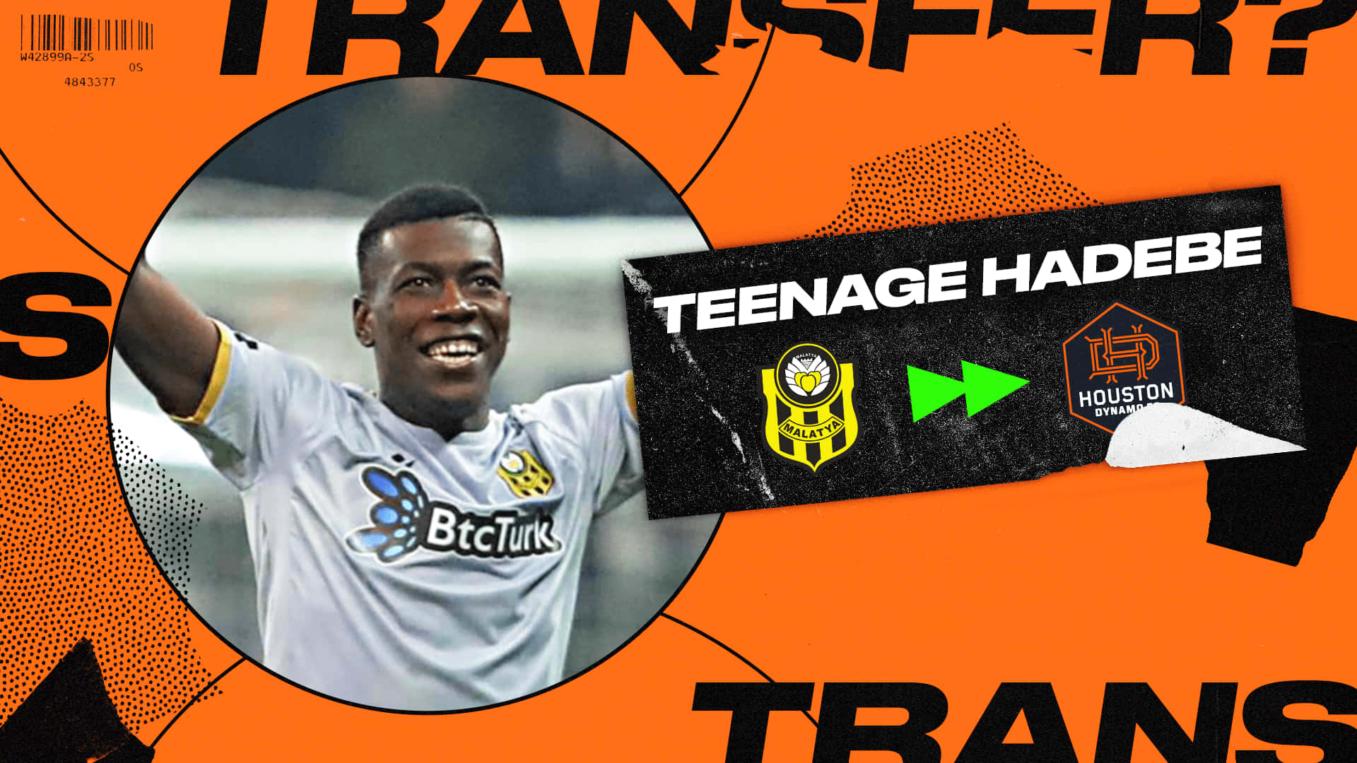 Houston Dynamo Sign Defender Teenage Hadebe Wallpaper