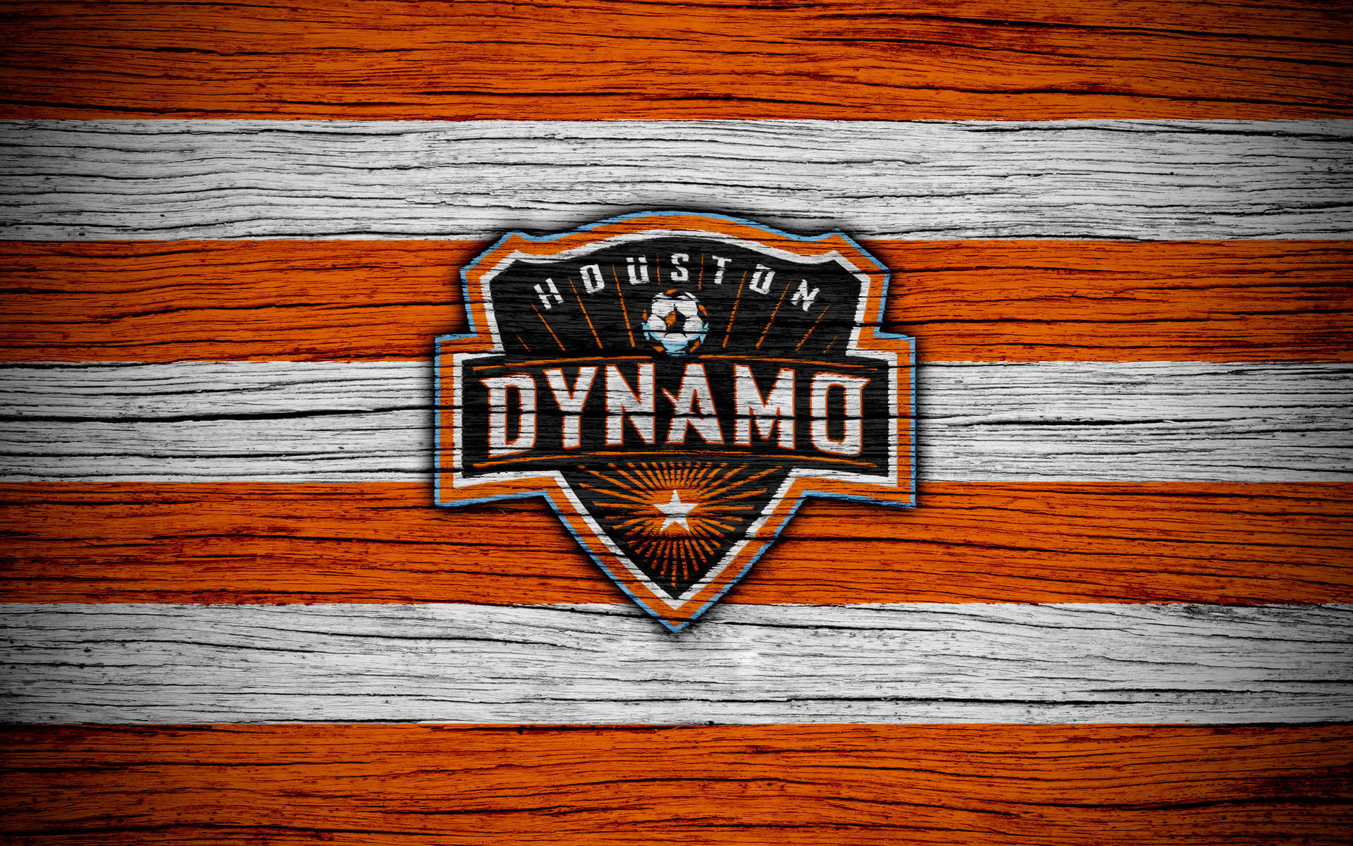 Houston Dynamo Wooden Plank Wallpaper