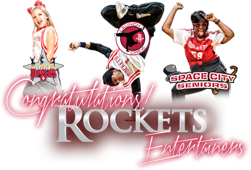 Houston Rockets Entertainment Teams Celebration PNG