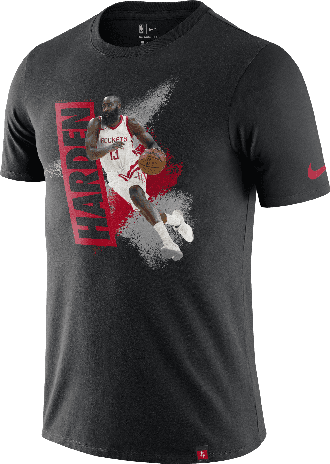Houston Rockets Harden Nike Tee PNG