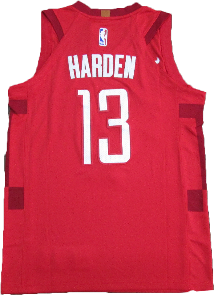 Houston Rockets Harden13 Jersey PNG