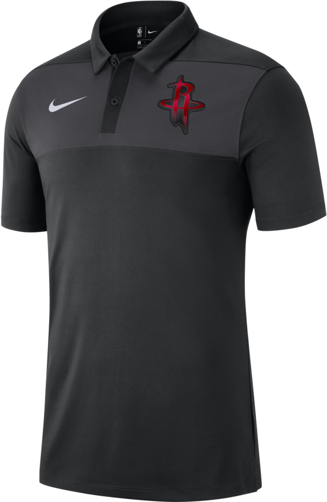 Houston Rockets Nike Polo Shirt PNG