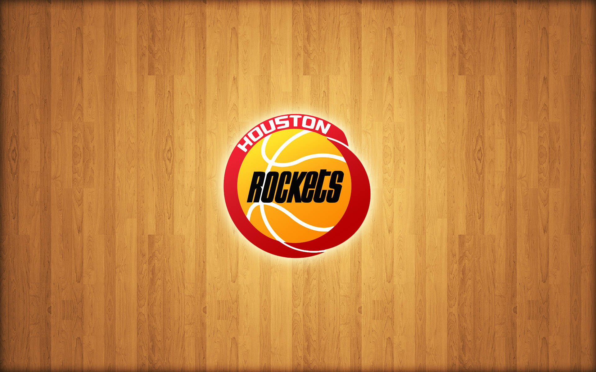 Houston Rockets Old Yellow Logo Wallpaper