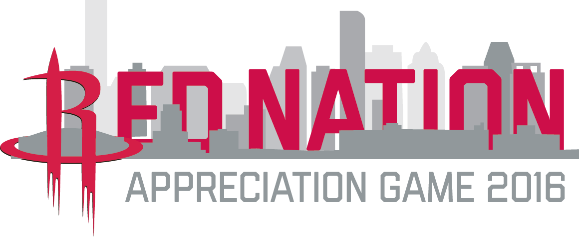 Houston Rockets Red Nation Appreciation Game2016 PNG