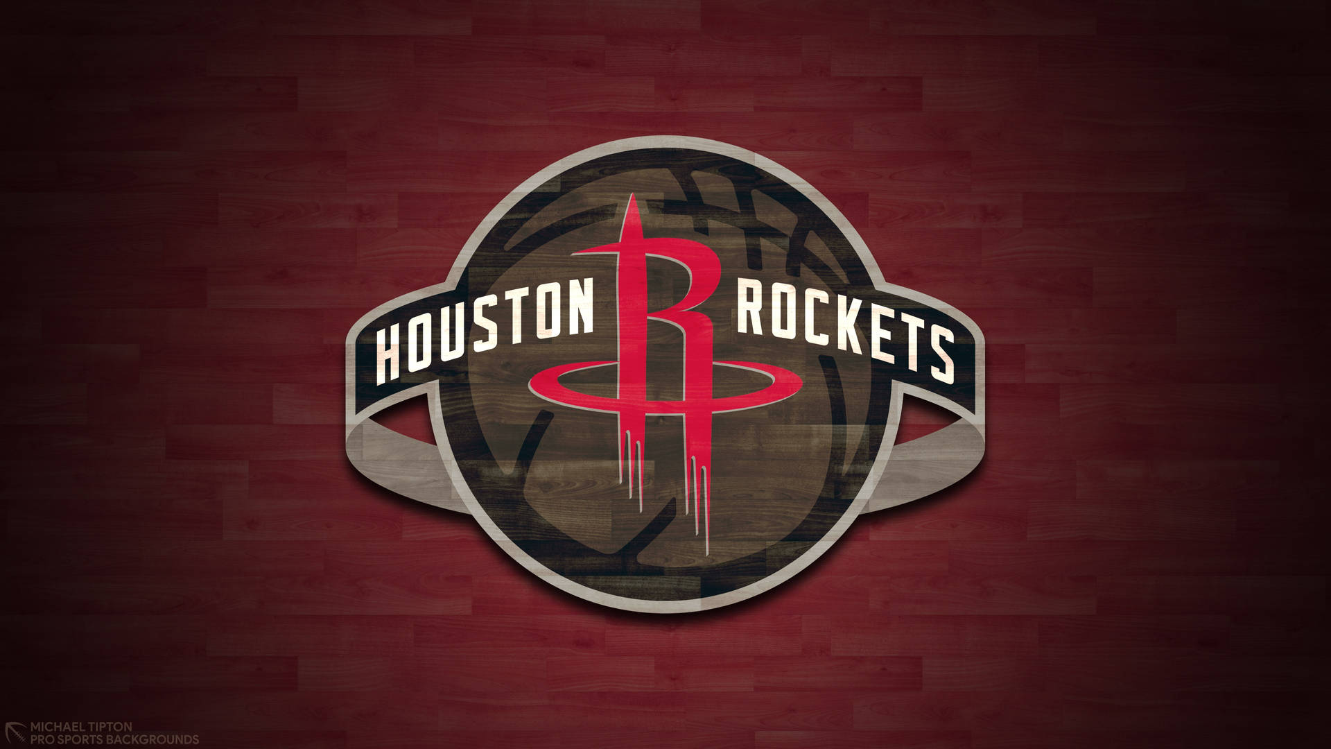 Houston Rockets Sphere Logo Wallpaper