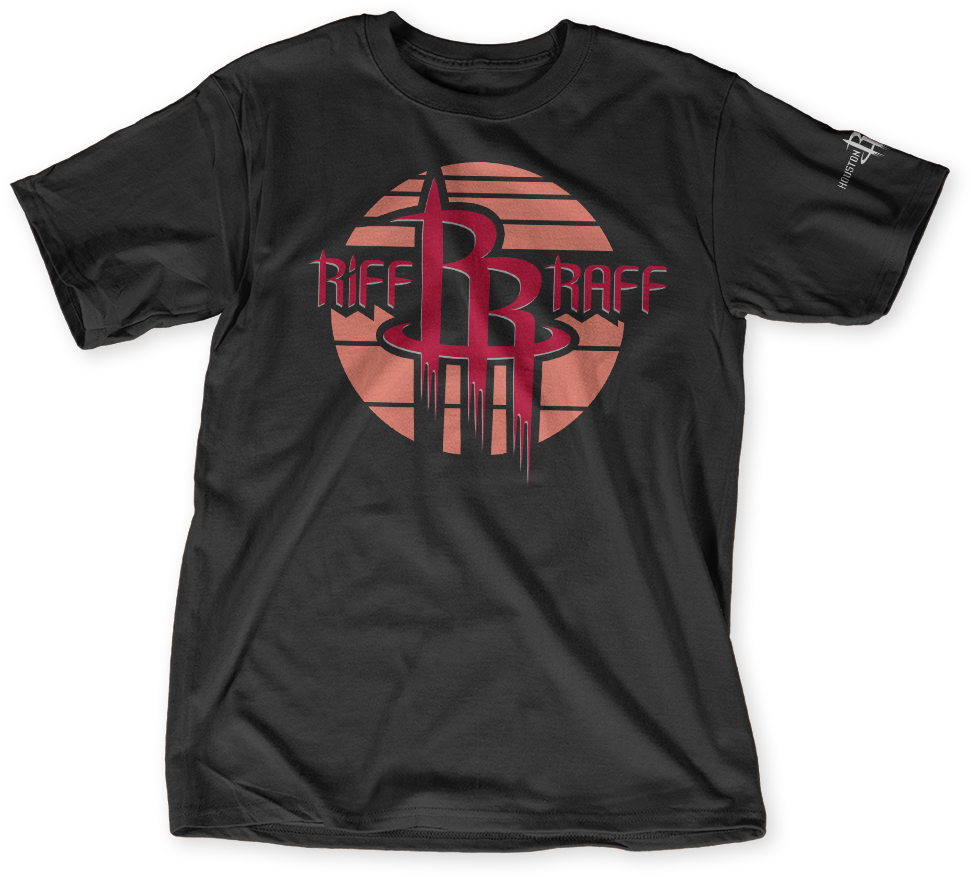 Houston Rockets Themed T Shirt PNG