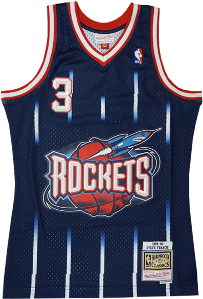 Houston Rockets Vintage Jersey Number3 PNG