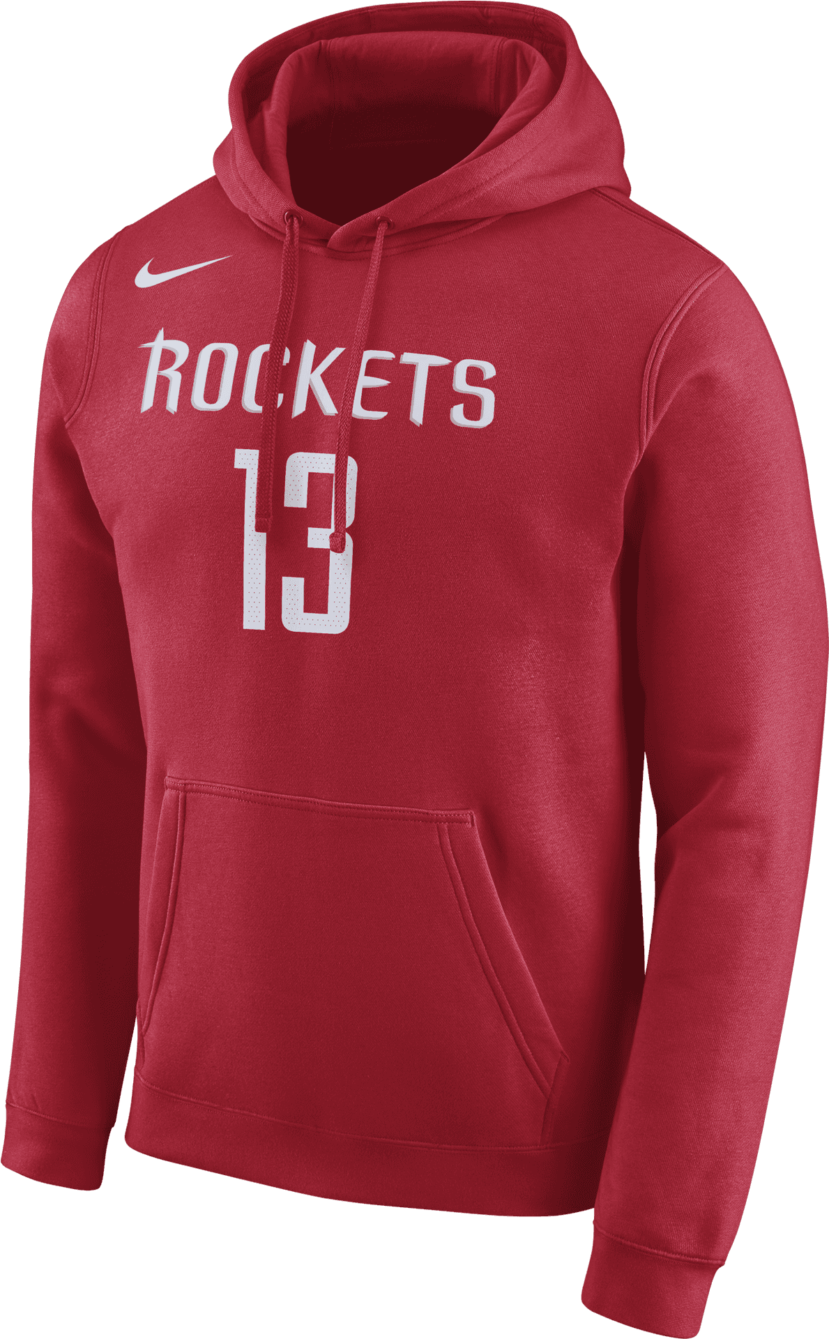 Houston Rockets13 Red Hoodie Nike PNG