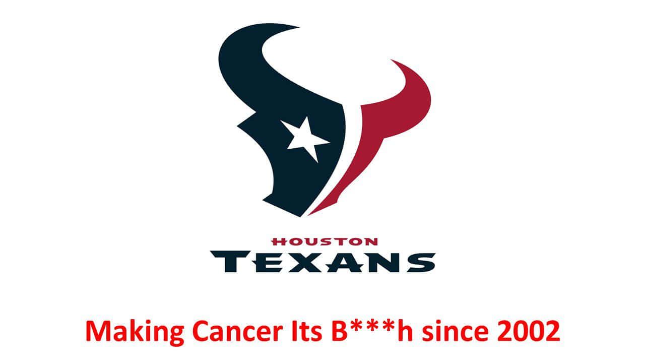 "The Official Logo of the Houston Texans" Wallpaper