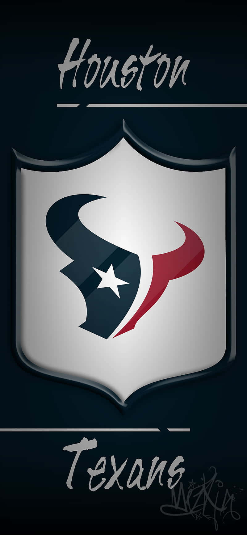 Houston Texans Logo 800 X 1732 Wallpaper