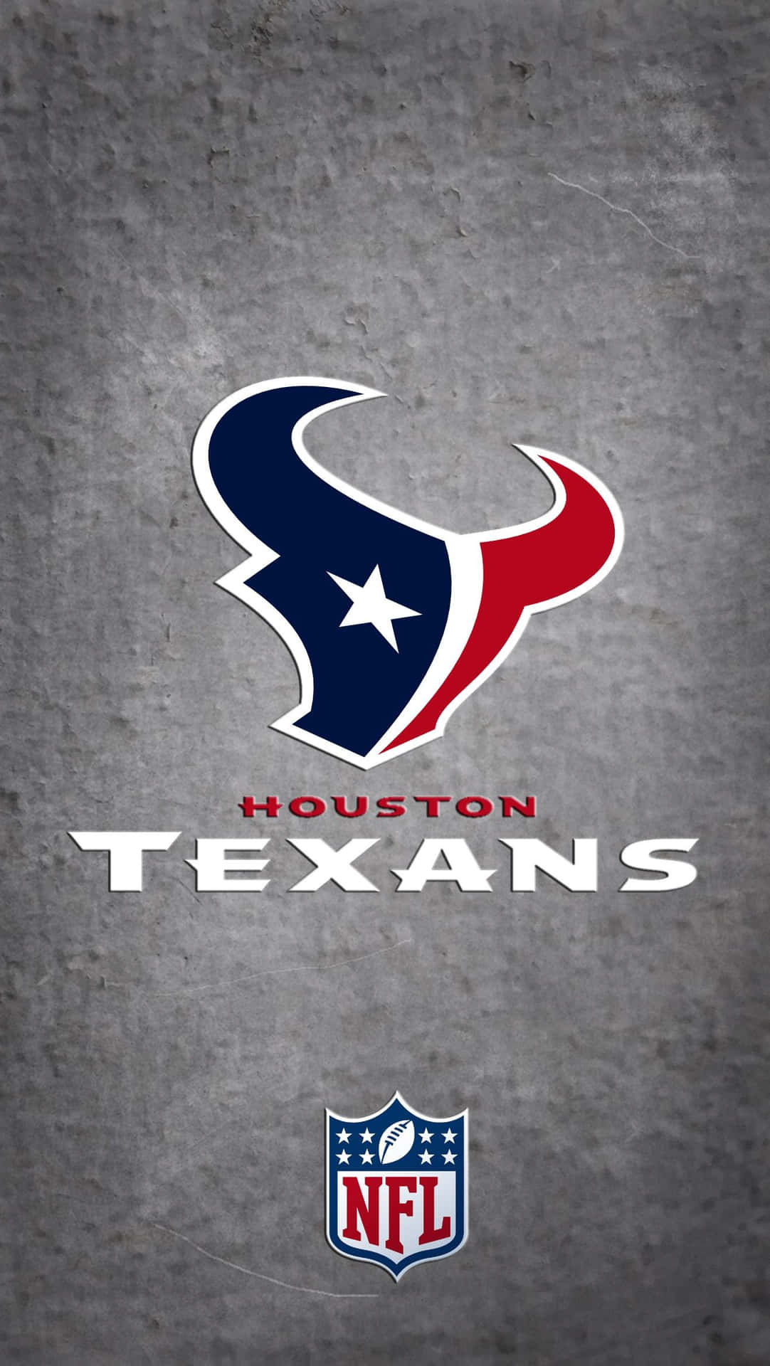 The Iconic Logo of the Houston Texans Wallpaper