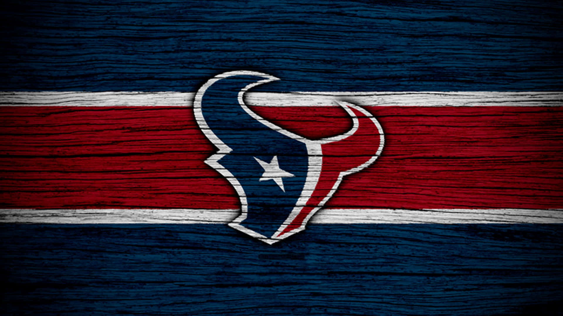 Houston Texans Logo Tapet: Vis din loyalitet til klubben og din stolthed med denne officielle Houston Texans-logotapet. Wallpaper