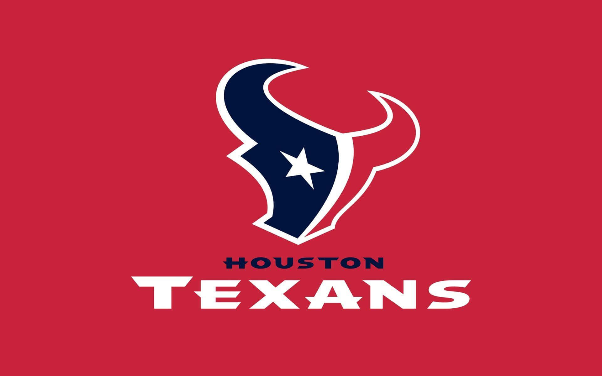 Detofficiella Logotypen För Houston Texans Wallpaper