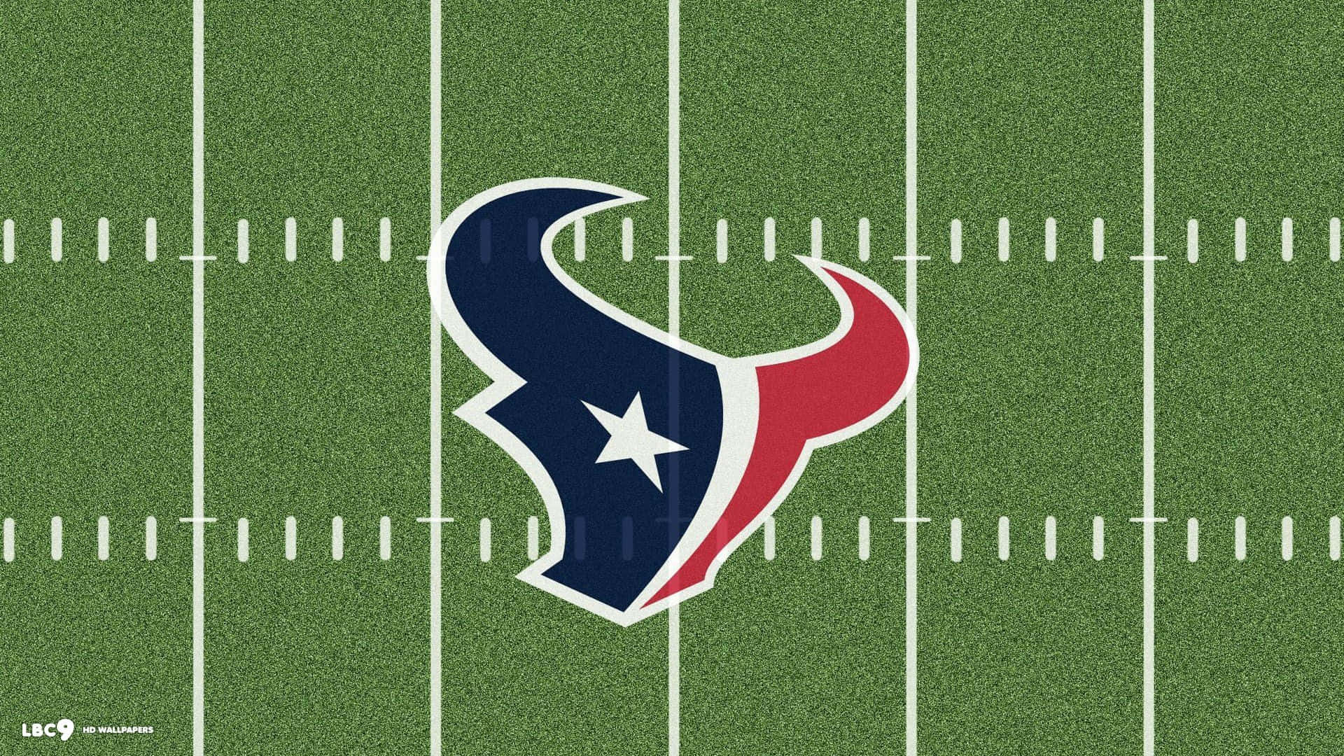 Houston Texans Fodbold Hold Logo Wallpaper